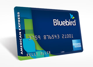 A Bluebird credit card from Wal-Mart and American Express
