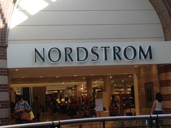 A Nordstrom store inside a mall