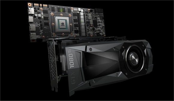 NVIDIA's GTX 1080 Ti GPU.