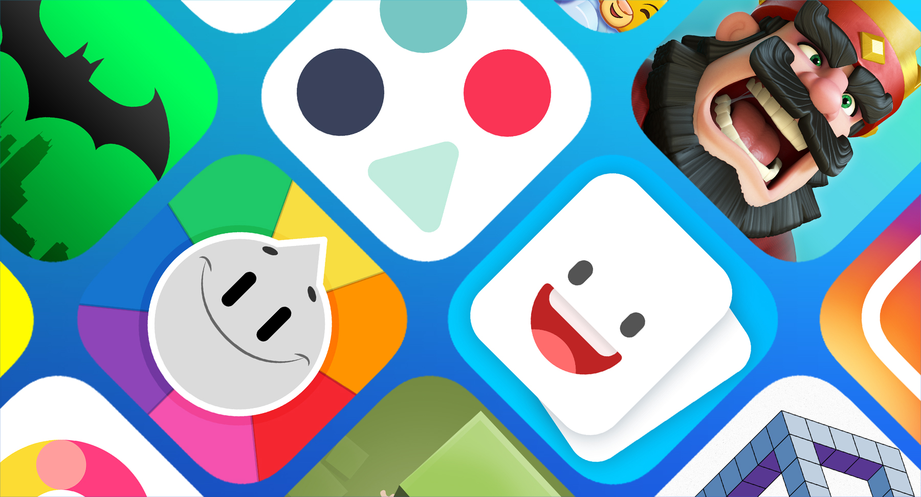 Various app icons.