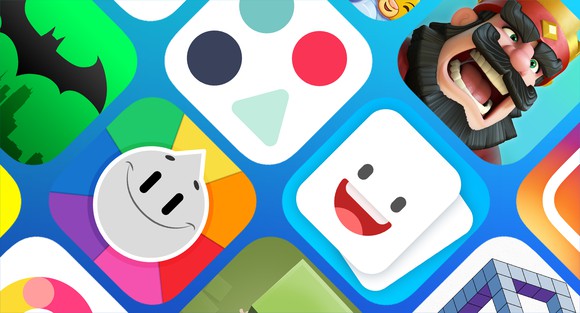 Various app icons.