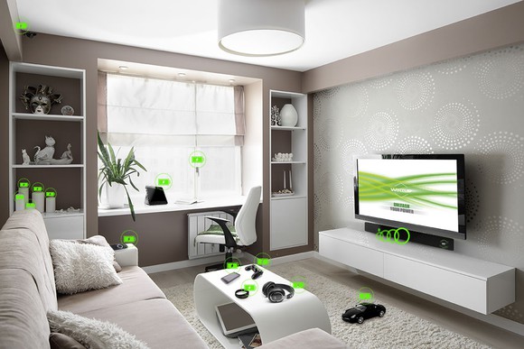 Energous' WattUp wirelessly charges devices via transmitters.