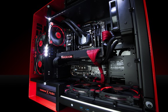 AMD Radeon chip.