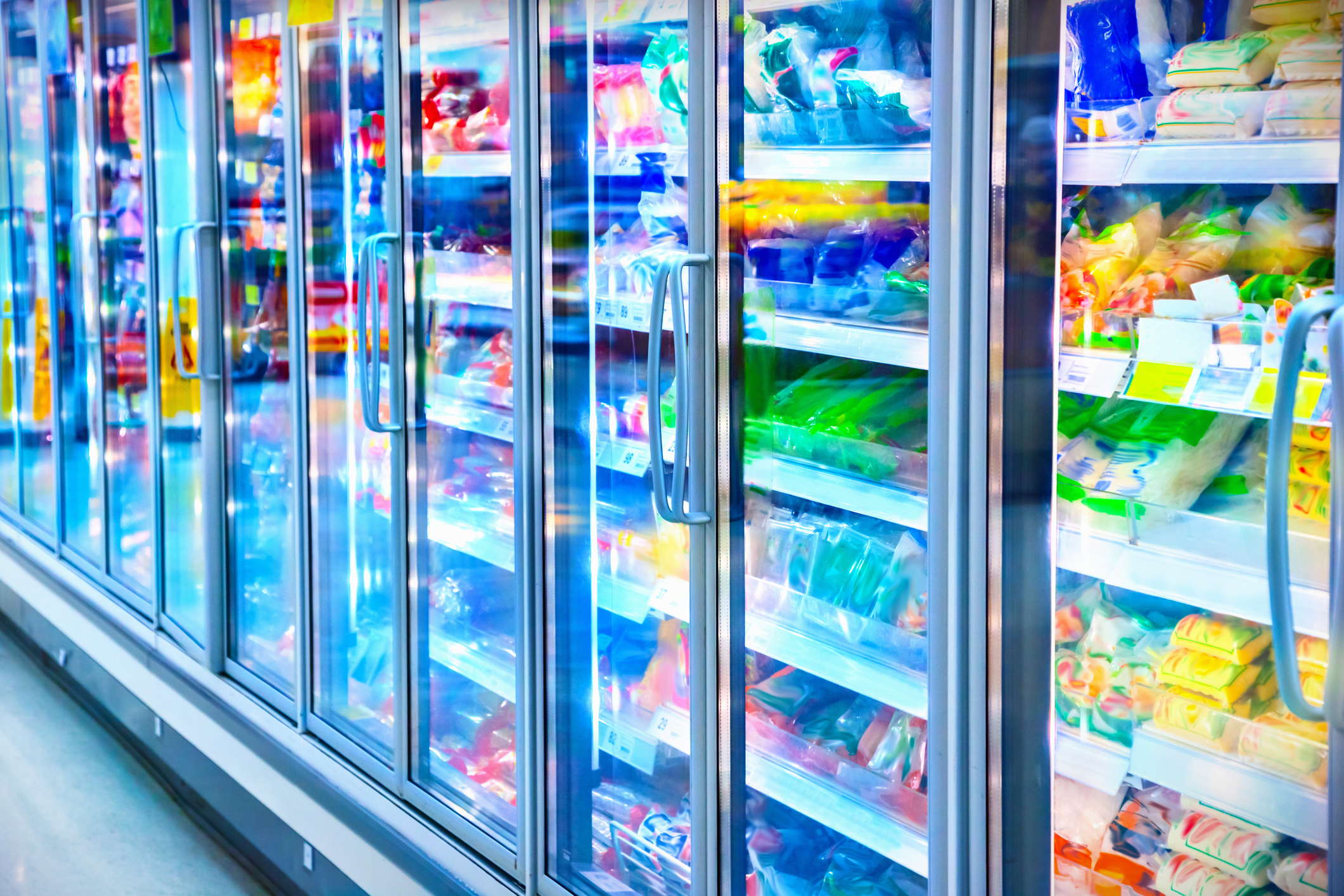Frozen food aisle