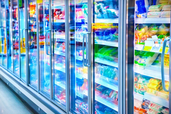 Frozen food aisle