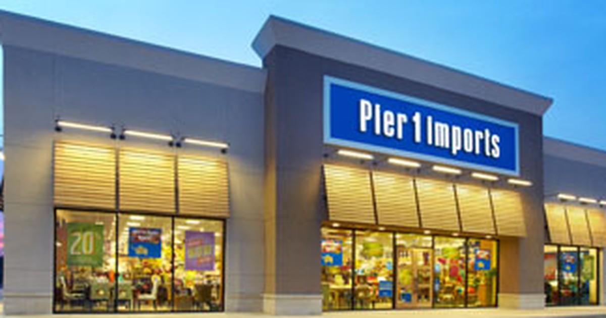 Exterior of a Pier 1 Imports store.