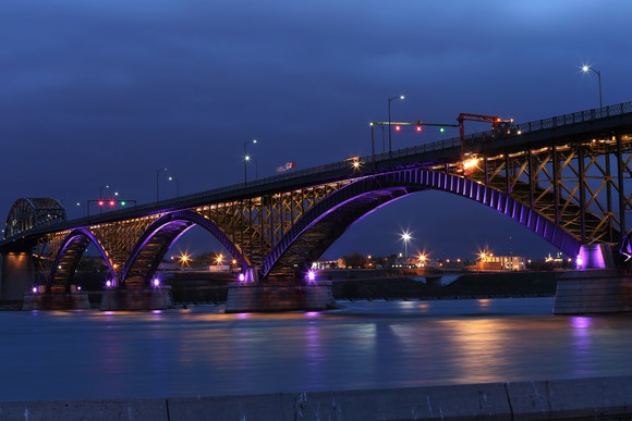 Buffalo, NY's Peace Bridge