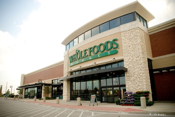 Whole Foods storefront.