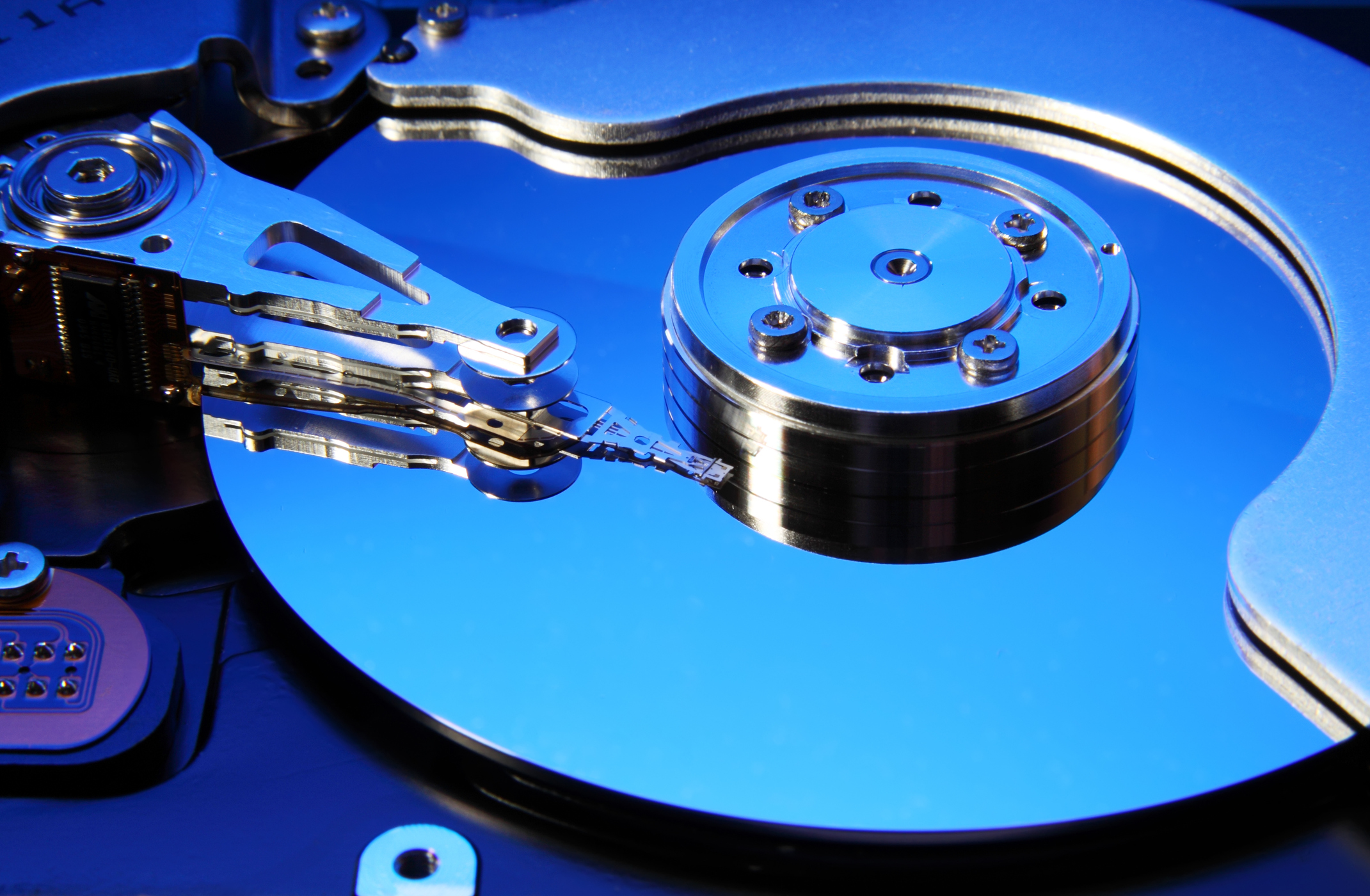 Hard disk drive.