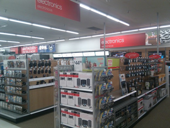 Sears electronics department.