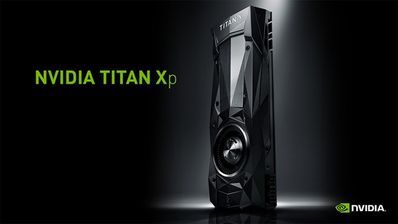 Image of NVIDIA's Titan Xp GPU.