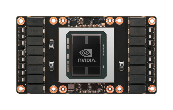 Tesla P100 chip.