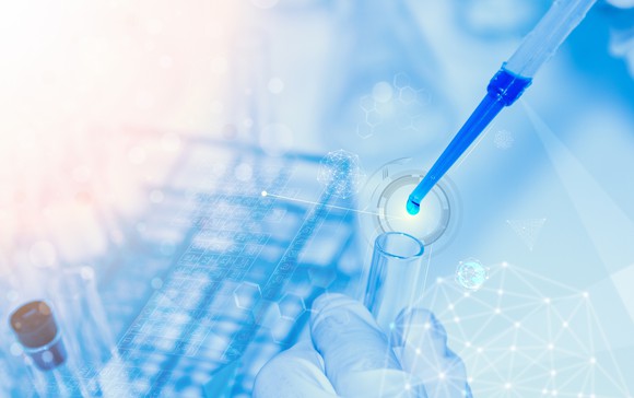 A life sciences lab.