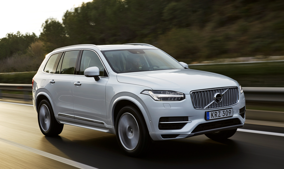 Volvo sport utility vehicle powered by NVIDIA technology