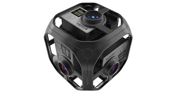 Image of GoPro's Omni rig.
