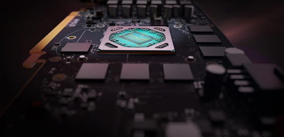 The Radeon RX 580.