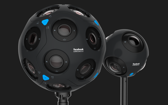 Facebook's x6 and x24 VR camera designs.