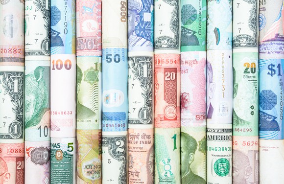 Many types of currency