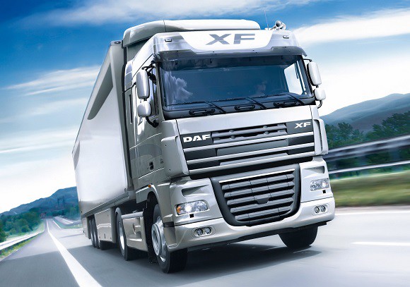 DAF heavy-duty truck.