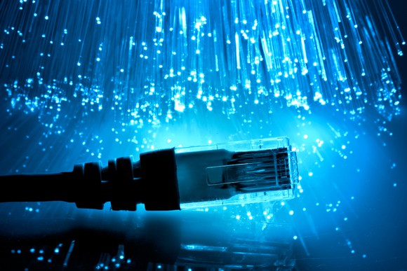 Illustration of optical fiber components