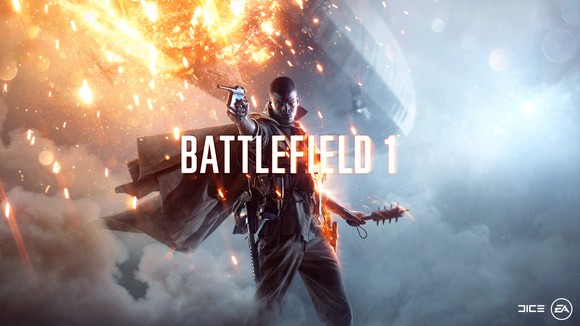 Electronic Arts' Battlefield 1 game box art
