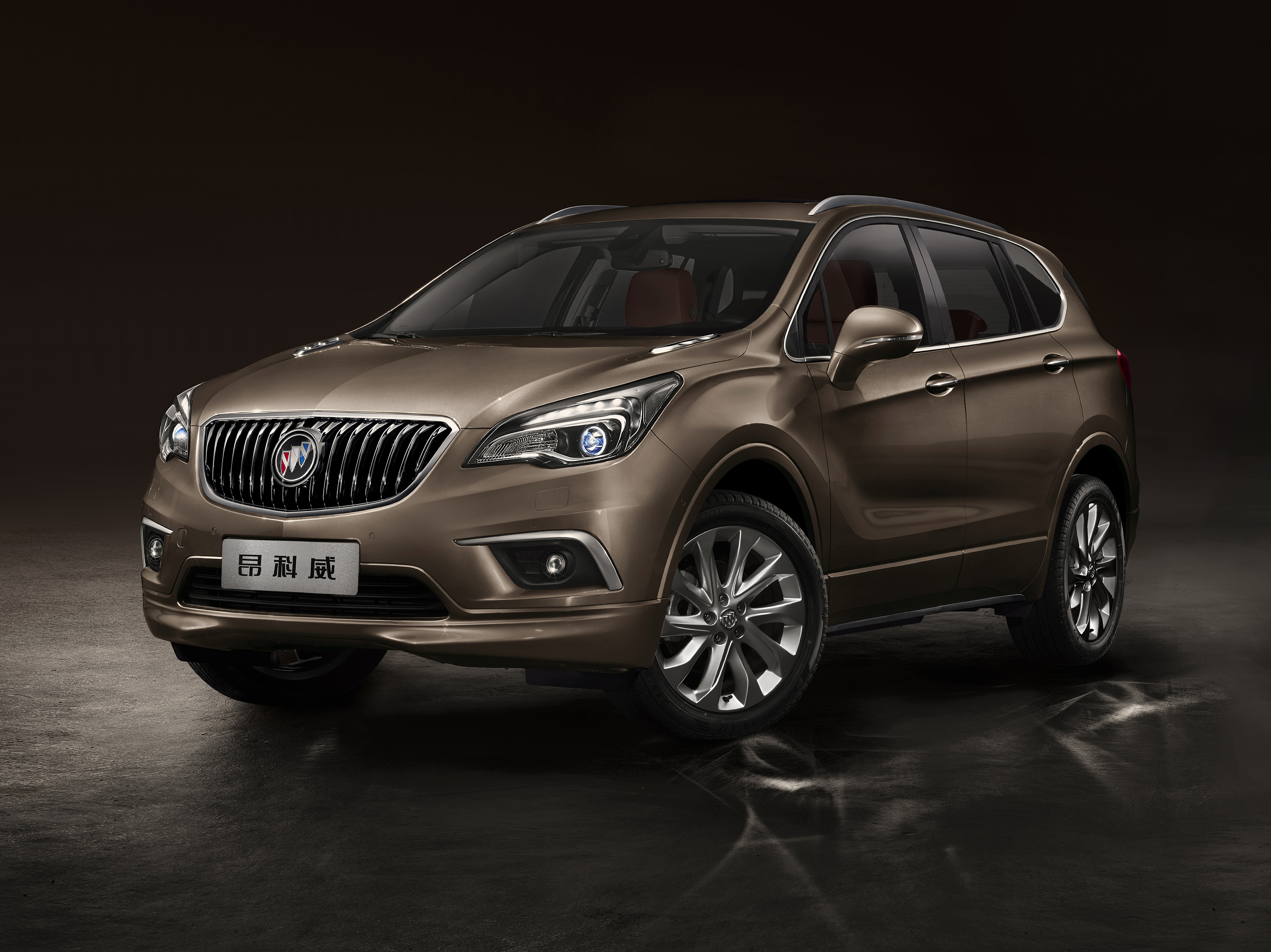 A Buick Envision crossover SUV as sold in China.
