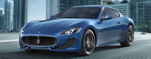 A Maserati Granturismo.