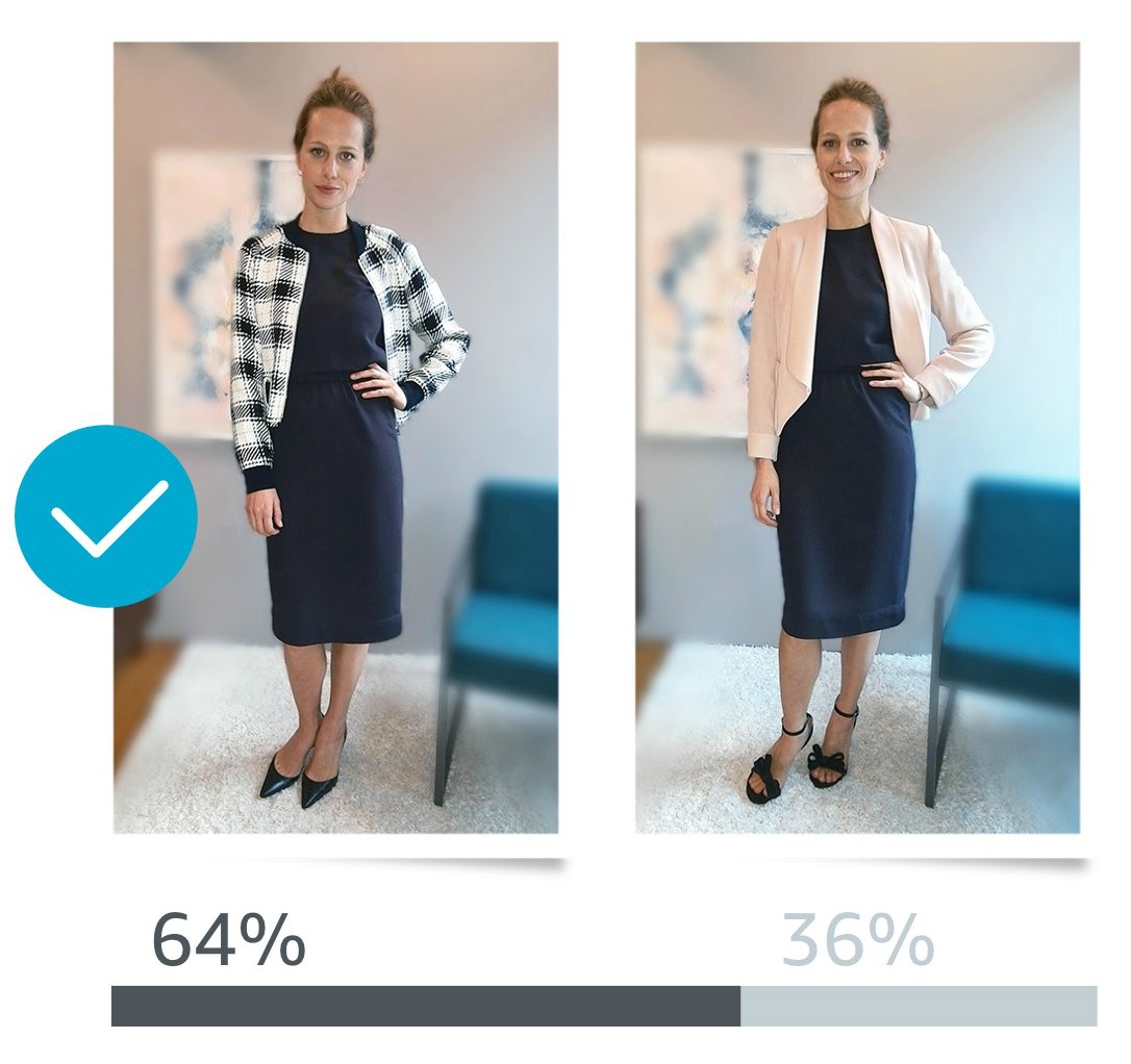Echo Look lets people compare outfits