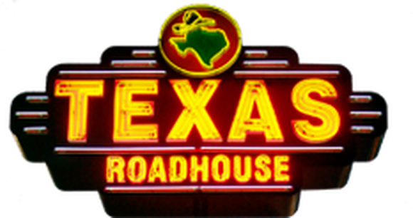 A Texas Roadhouse sign