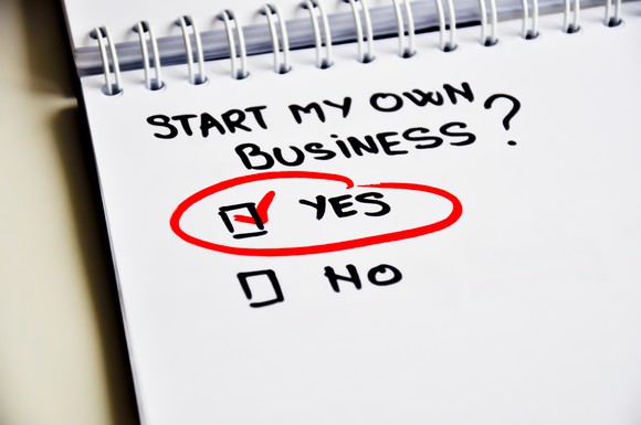 Start my own business? Yes