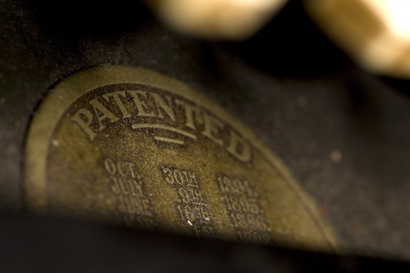 Patent stamp.