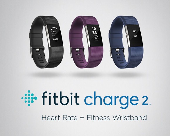 The Fitbit Charge 2 lineup.
