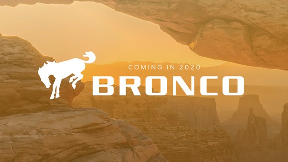 Ford Bronco marketing logo.