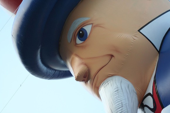 Uncle Sam waiting to collect his fair share of Social Security payroll tax.
