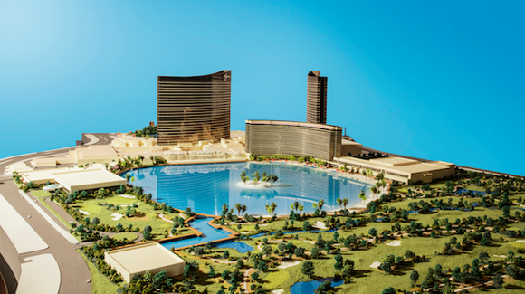 Wynn Resorts' initial renderings of Paradise Park.