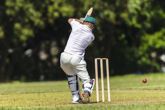 A cricket player