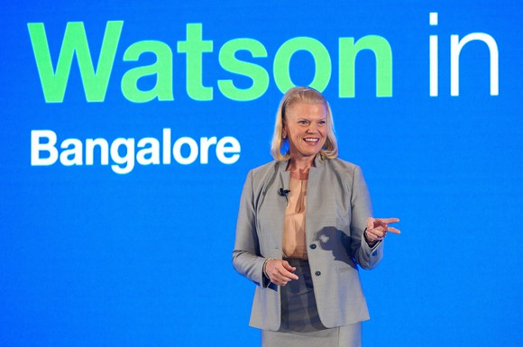 IBM CEO Ginni Rometty discusses Watson in India.