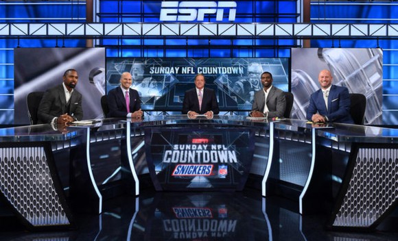 Still from ESPN's Sunday NFL Countdown