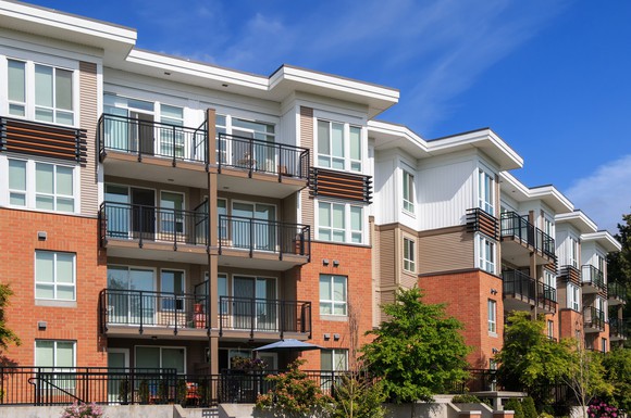 Apartment building.