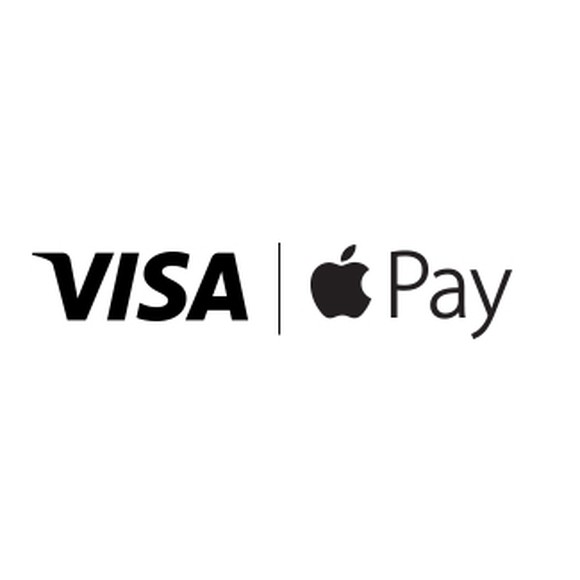 Visa/Apple Pay logo.