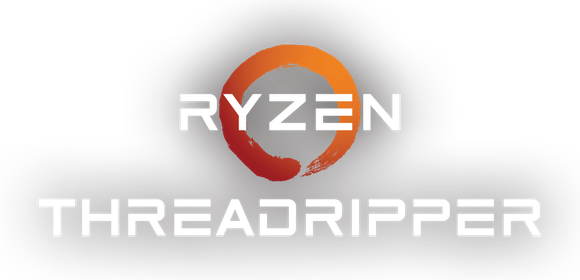 The AMD Ryzen Threadripper logo.