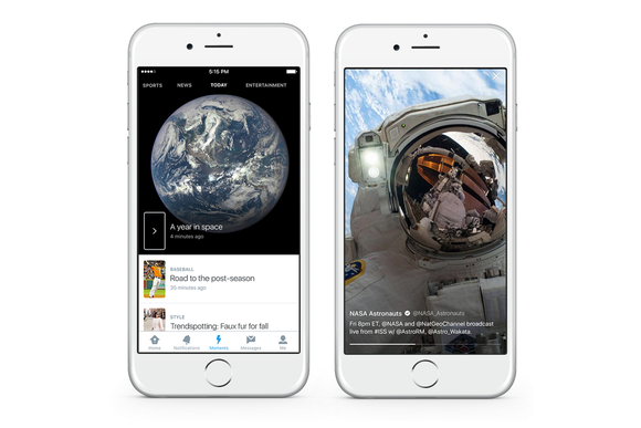 Screenshots of Twitter Moments