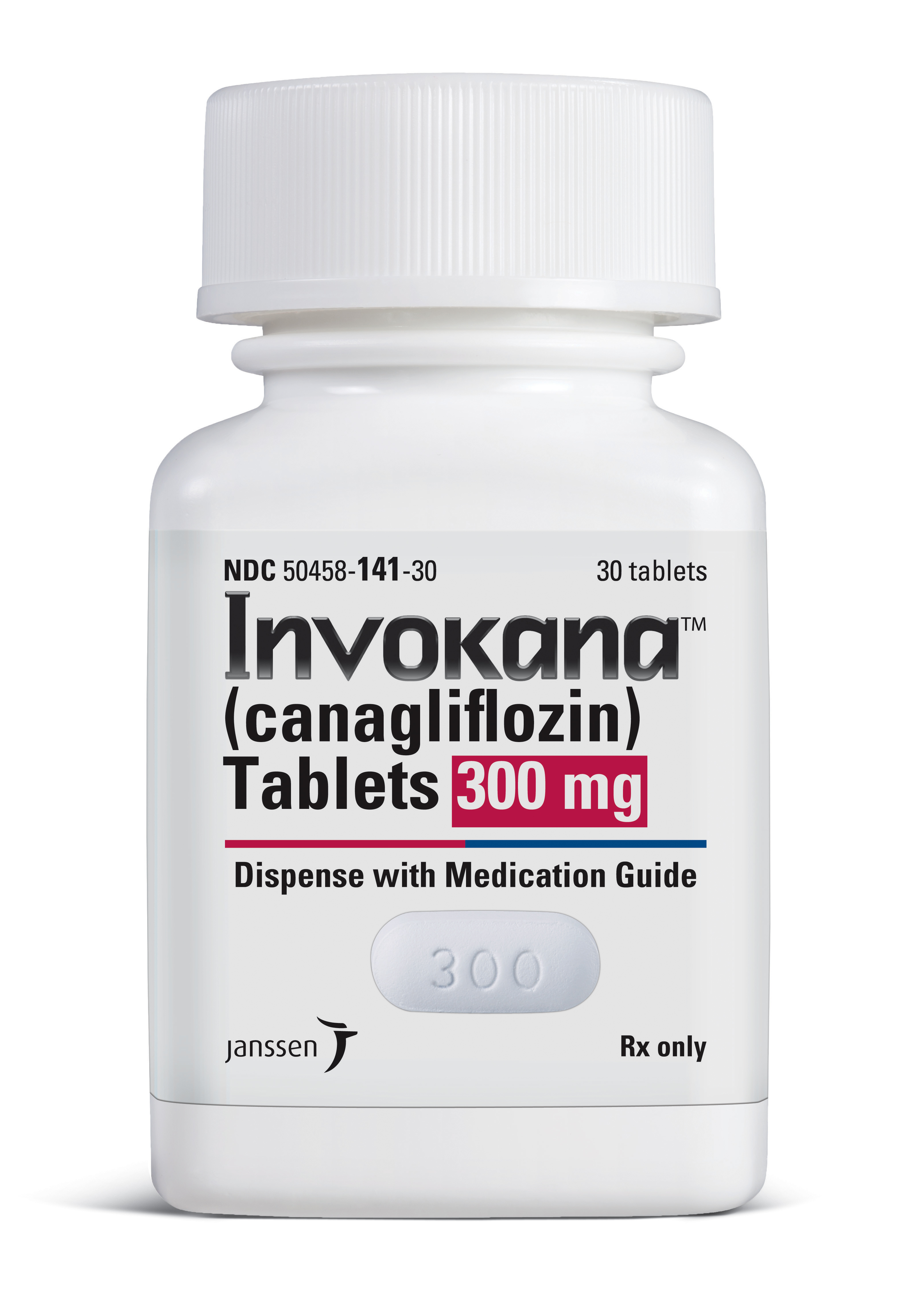 A bottle of Invokana.