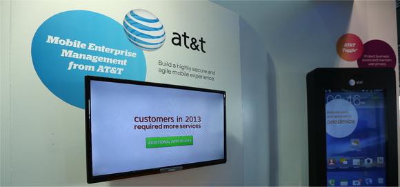 Display at AT&T conference.