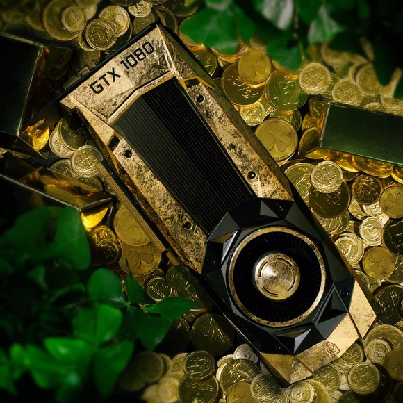 An NVIDIA GPU.