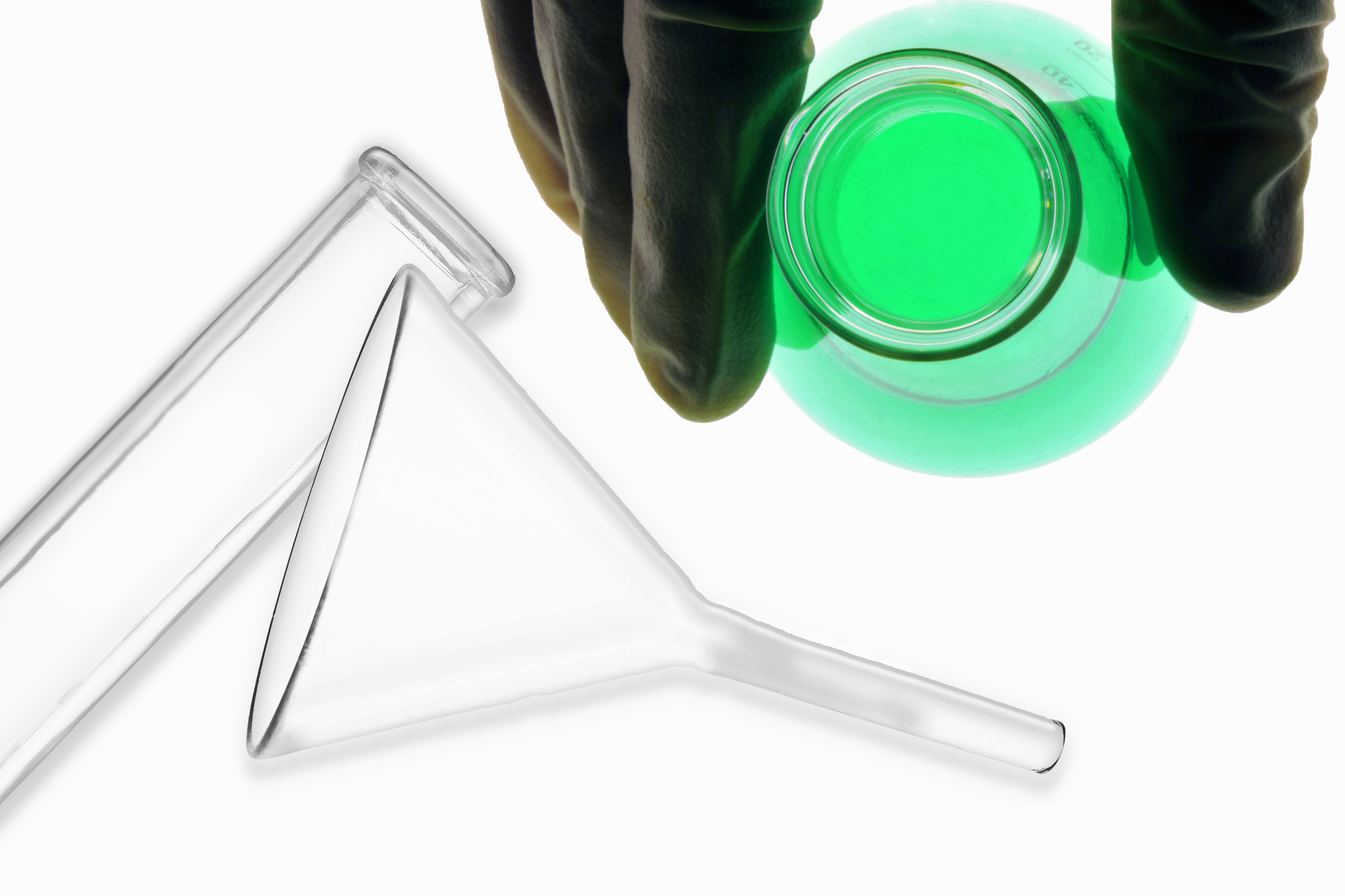 Chemical in beaker