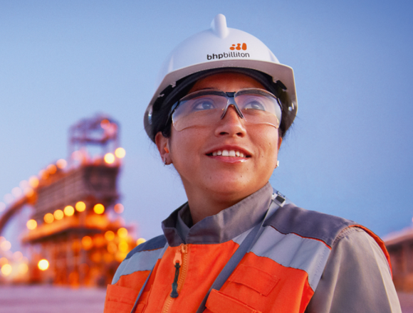 A BHP Billiton employee.