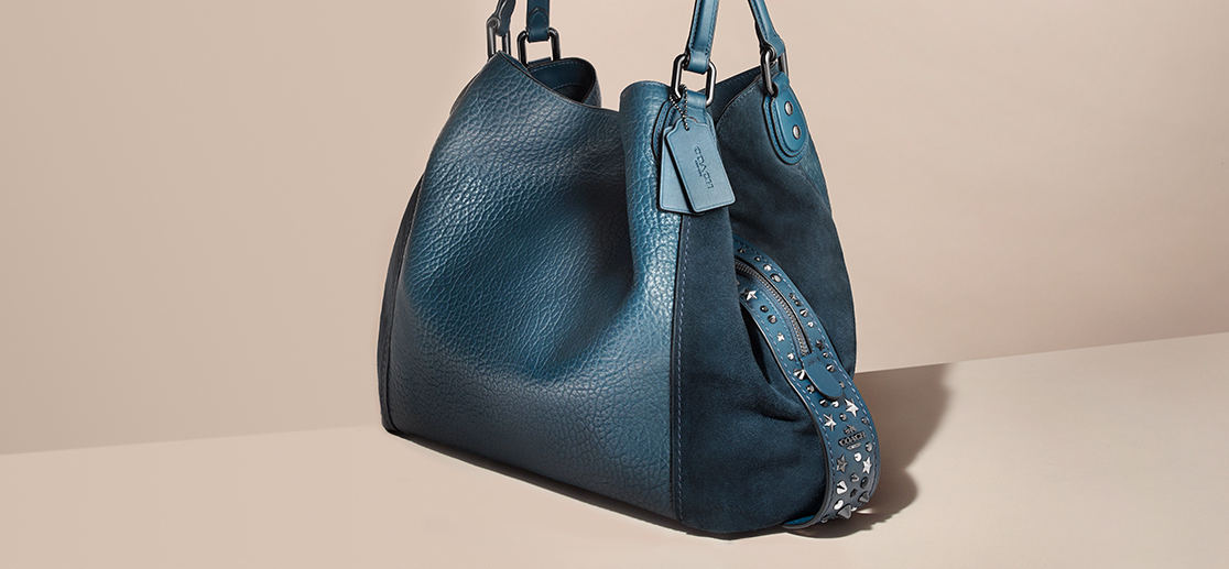 A Coach handbag.