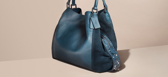A Coach handbag.