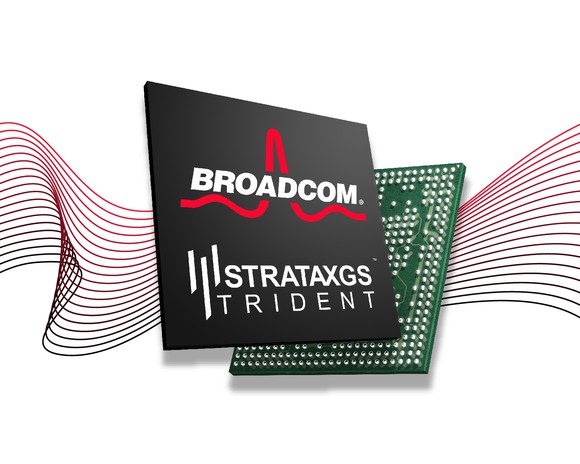 A Broadcom chip.